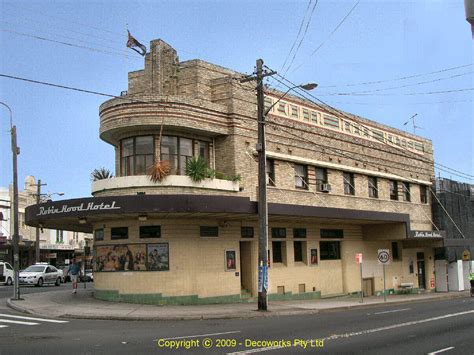 Sydney Art Deco Heritage Robin Hood Hotel