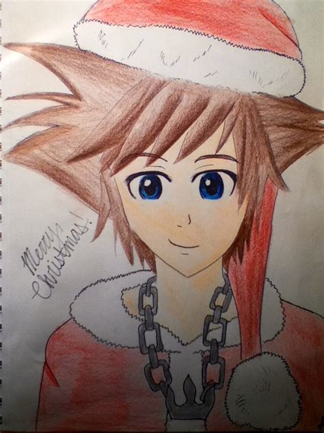 Christmas Sora By Daisy1357911 On Deviantart