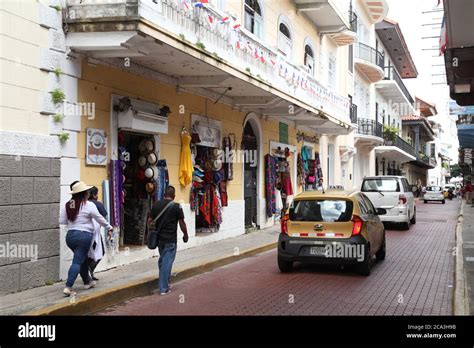 Old Town. Panama city. Panama Stock Photo - Alamy