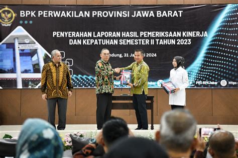 Terima Lhp Kinerja Dan Kepatuhan Dari Bpk Bey Dasar Tingkatkan Tata