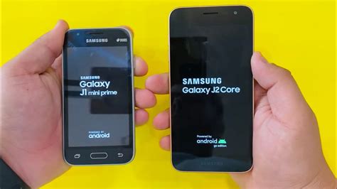 Samsung Galaxy J Mini Prime Vs Samsung Galaxy J Core Youtube