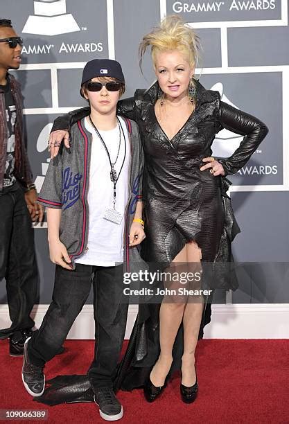 cyndi lauper son   premium high res pictures getty images