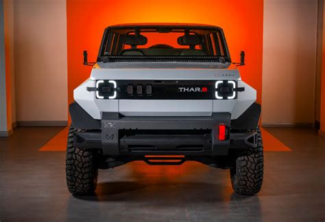 Mahindra Thar EV Concept Vs Thar: Differences Explained In 10 Images ...