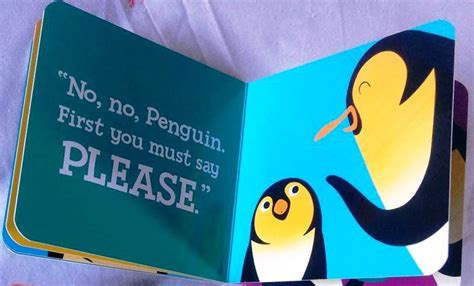 Hello Genius Penguin Says Please – – Booky Wooky