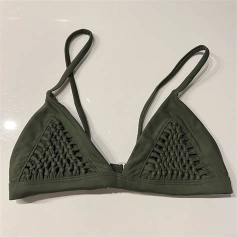 Swim Army Green Bikini Top Poshmark