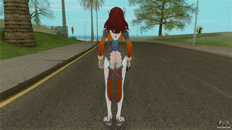 D VA Blueberry Semi Nude For GTA San Andreas