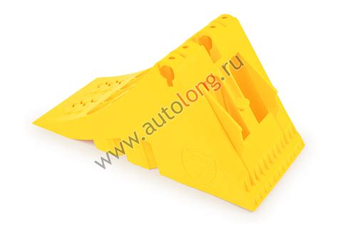 Противооткатное устройство (башмак) 195 мм со стальной пластиной купить ...