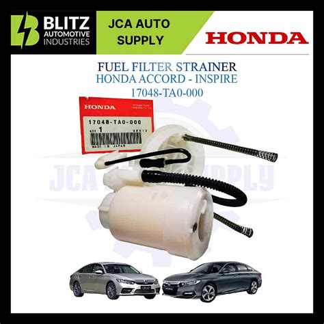 HONDA Fuel Filter Strainer Set ORIGINAL - Honda Accord-Inspire - 17048 ...