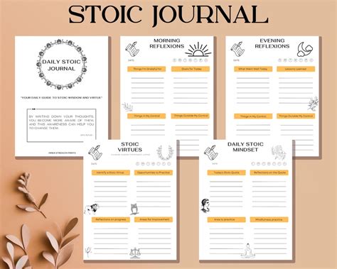 Easy Stoic Journal Spreads