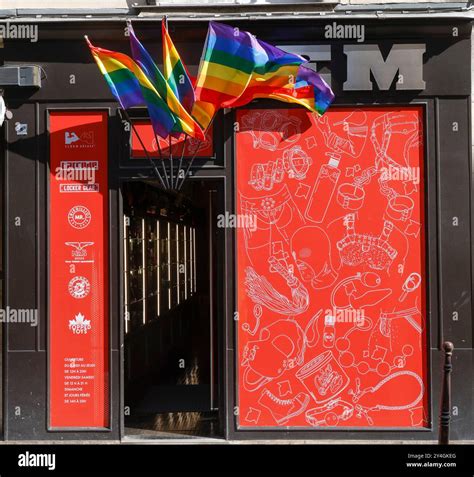 Le Marais Gay Paris Stock Photo Alamy