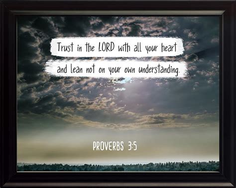 Amazon Wesellphotos Bible Verse Wall Art Trust In The Lord With