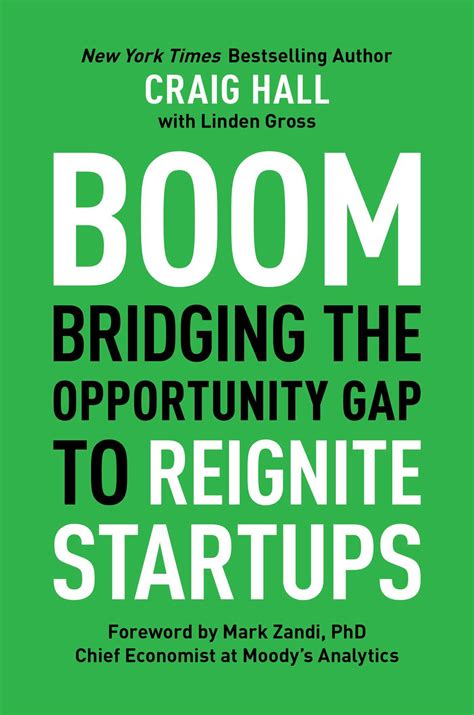 Boom: Bridging the Opportunity Gap to Reignite Startups by Craig Hall