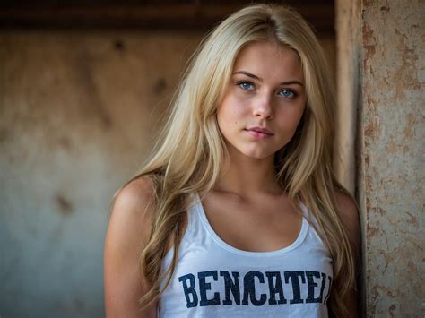 Modèle blonde Flickr