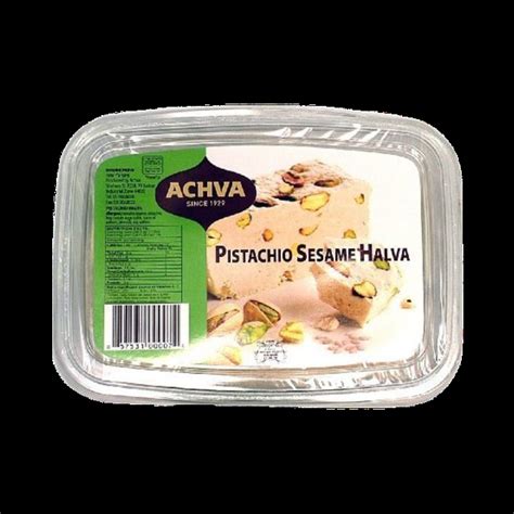 Кунжутная халва с фисташками ACHVA Halva with Pistachio , 454 г от ...