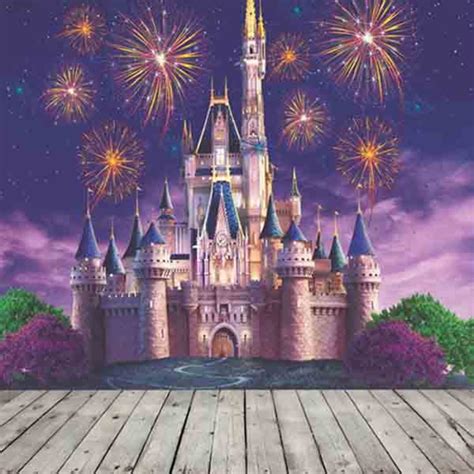 Painel De Festa Castelo Disney No Elo Shopp Do Adesivo