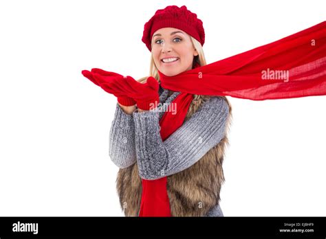 Beautiful Blonde Blowing Kiss Hi Res Stock Photography And Images Alamy