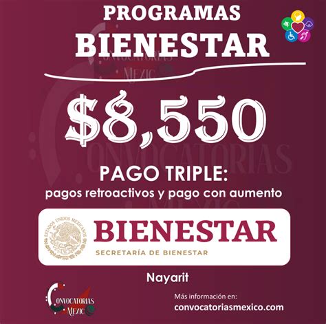 Programas Bienestar Estos BENEFICIARIOS recibirán pago TRIPLE de su