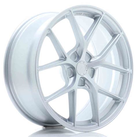 JR Wheels SL01 19x8 5 ET20 45 5H BLANK Matt Silver SL01 Japan