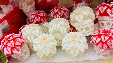 АШАН 👏КРасивая Посуда Текстиль к Новому Году 🎄СВЕЧИ ️👍⛄️ - YouTube