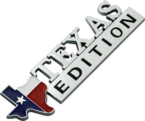 Amazon Muzzys Texas Edition 3M Stick On Emblem Badge FITS GMC