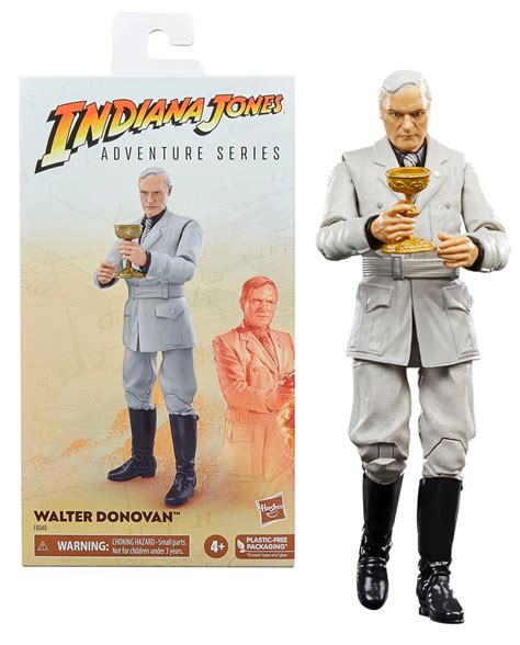 Indiana Jones 3 Walter Donovan Figure Adventure Series 15cm