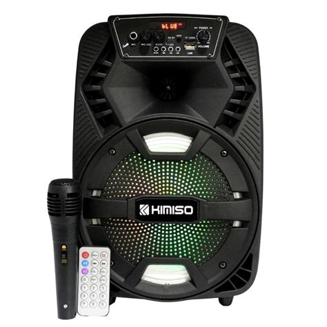 Беспроводная портативная Bluetooth колонка с микрофоном KIMISO QS-4808 ...
