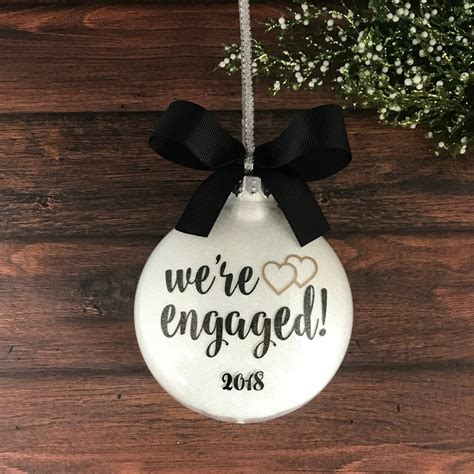 Gay Engagement Gift Gay Engagement Ornament Lesbian Etsy