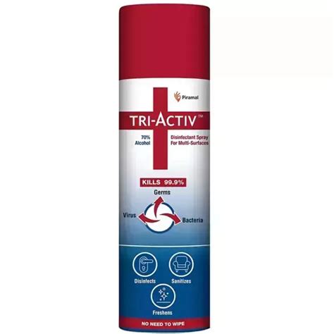 Tri Activ Disinfectant Spray: Uses, Price, Dosage, Side Effects ...