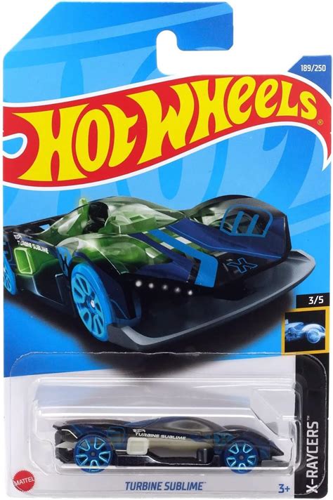 Amazon Hot Wheels 2022 Turbine Sublime X Raycers 3 5 Black 189 250 Toys Games