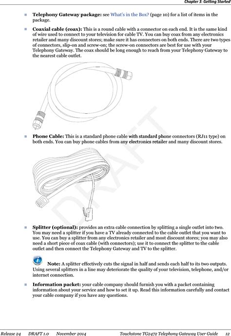Arris Tg2472 Touchstone Wireless Telephony Gateway User Manual Tg2472g
