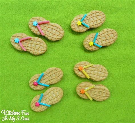 Flip Flop Cookies With A Free Have A Great Summer Printable