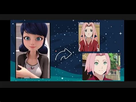 MLB React To Marinette As Sakura Gachalife Naruto Marinette