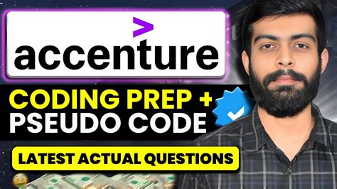 Accenture Coding Questions Answers Latest Pseudo Code Questions