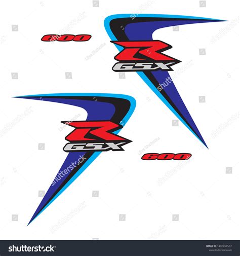 Suzuki Gsx S750 Over 5 Royalty Free Licensable Stock Vectors Vector