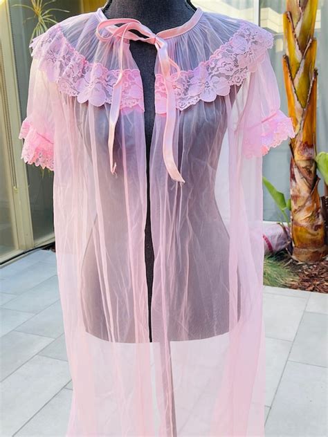 Vintage Sheer Lingerie Dressing Gem