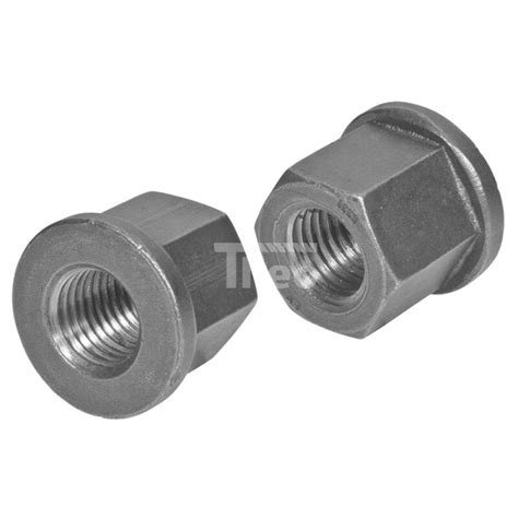 DIN 6331 Sechskantmuttern 1,5 d hoch mit Bund Edelstahl A2, 12,07