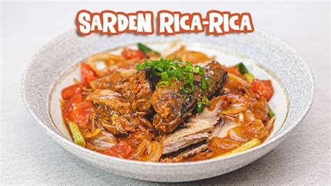 Sarden Paling ENAK Resep Sarden Rica Rica Praktis Instant Gampang