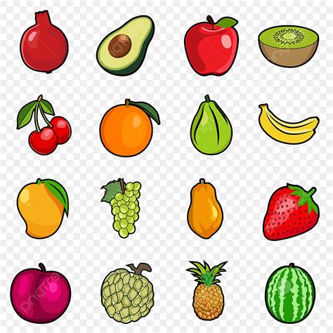 Buah Buahan Png Hd Buah Buahan Vektor Png Images Free Transparent The
