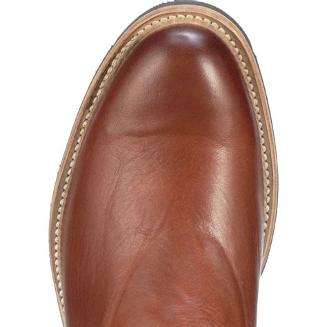 Lucchese Mens Raymond Western Ropers Cognac Elliottsboots