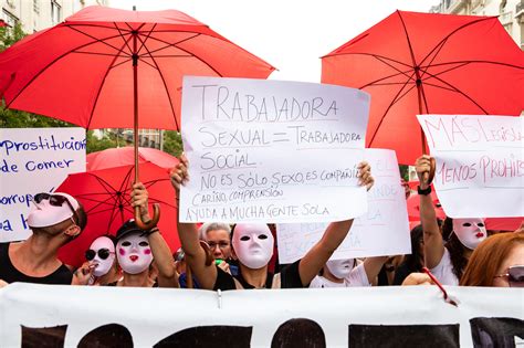 Sex Workers In Spain Are Protesting A New Bill That Would Abolish Sex Work By Treating Them As