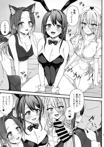 Halloween De Ukareta Gal Tachi Ni Saimin Seisai O Nhentai Hentai Doujinshi And Manga