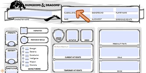 Dungeons & Dragons: How To Fill Out A DnD Character Sheet