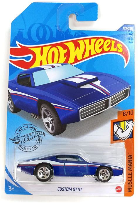 Hot Wheels 2020 Custom Otto Muscle Mania Blue 173 250 Long Card By Mattel Amazon Ca Toys Games