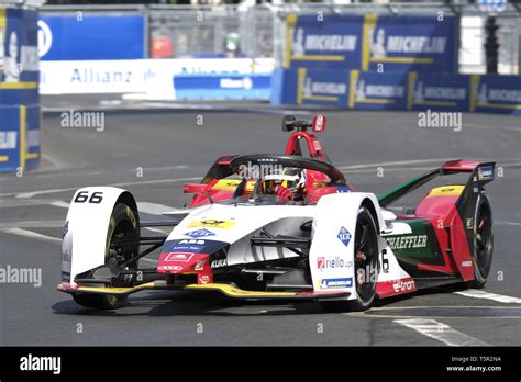 Paris France 27th Apr 2019 Audi Sport ABT Schaeffler Audi E Tron