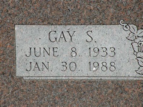 Gay Shirleen Troutman Eddleman 1933 1988 Find A Grave Memorial