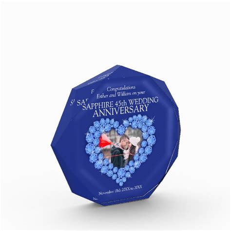 Blue Sapphire Wedding Anniversary Ts Uk