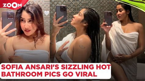 Sofia Ansari S Bathroom Pictures Video Goes Viral Netizens Say