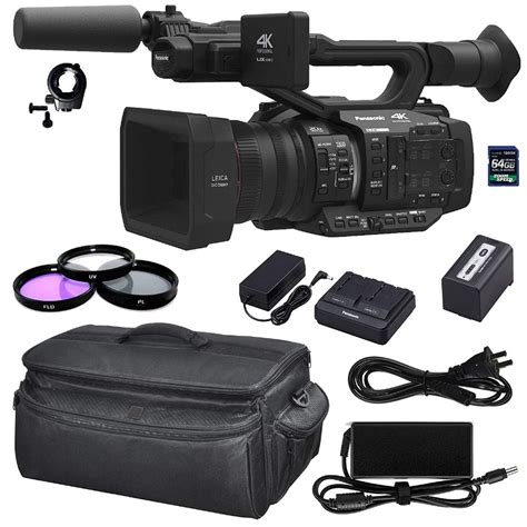 Panasonic AG-UX180 4K Premium Professional Camcorder Kit Bundle