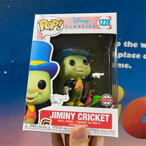 李大 正版現貨 Funko Pop 迪士尼 木偶奇遇記 吉明尼 蟋蟀 Jimmy Cricket 皮諾丘 1228 蝦皮購物