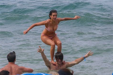 Nina Dobrev In A Bikini At A Beach In Maui CelebMafia